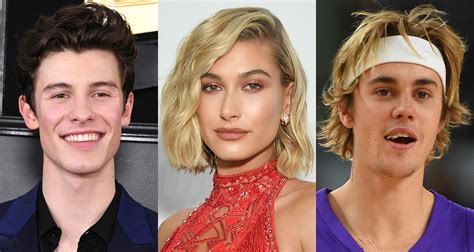 shawn mendes likes instagram photo of hailey bieber husband justin reacts hailey baldwin