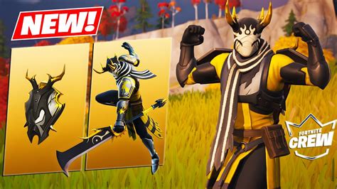 Gildhart Skin Gameplay January 2023 Crew Pack Fortnite YouTube