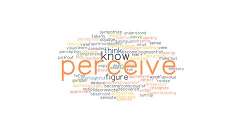 Perceive Synonyms And Related Words What Is Another Word For Perceive