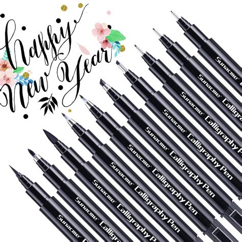 Buy Calligraphy Pens Hand Lettering Pen Caligraphy Brush Pens Set For
