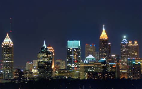 Atlanta Skyline Wallpaper ~ Atlanta Skyline Wallpapers Exactwall