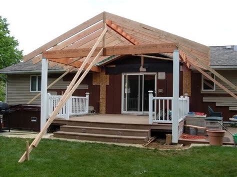 How To Build A Gable Roof Over My Porch