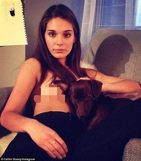 Caitlin Stasey Flaunts Her Unshaven Pits In Instagram Post Daily Mail