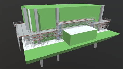 Tour Ariane Scaffolding By Afix 3d Model By Mec Cad Meccad