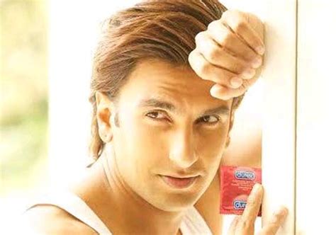 Ranveer Singh S First Look Of Condom Ad Out See Pics National News