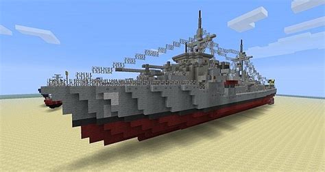 Just A Ww2 Destroyer Shematic Minecraft Map