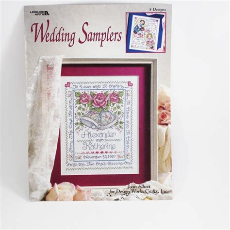 Counted Cross Stitch Wedding Samplers Book