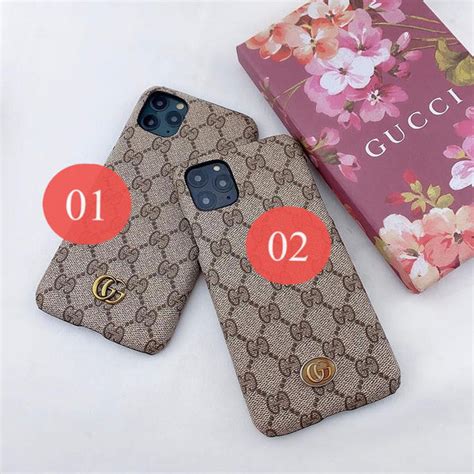 Luxury Gucci Leather Case For Iphone 14 13 12 11 Pro Max X Xr Xs 8 7 P