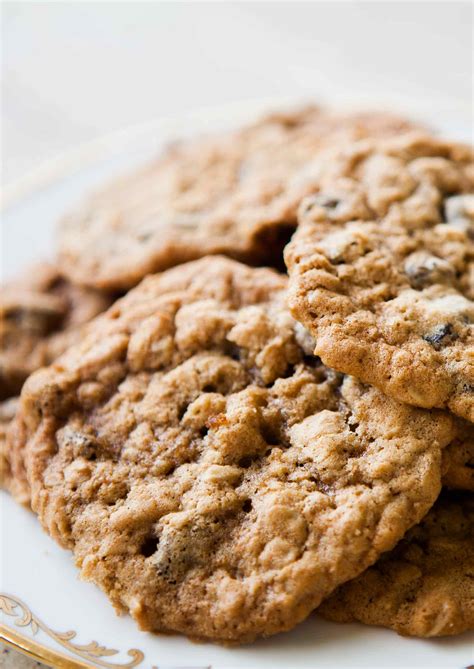 These oatmeal cookies are the best. Oatmeal Raisin Cookies Recipe | SimplyRecipes.com
