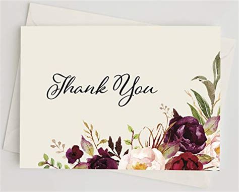 Funeral Thank You Cards Sympathy Bereavement Thank You Cards With