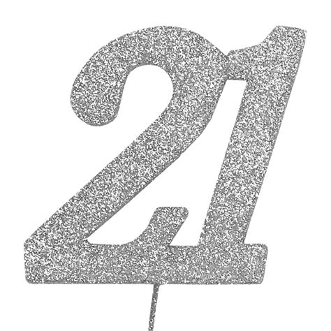 Джим стёрджесс, кевин спейси, кейт босворт и др. 21 Glitter Number on a Pick - 21st Birthday Anniversary Cake Decoration Topper | eBay