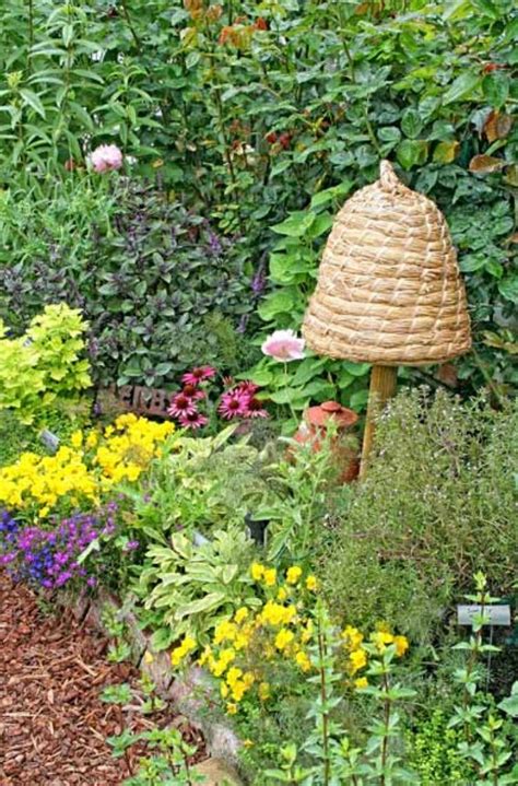 Bee Skep Gardening Pinterest
