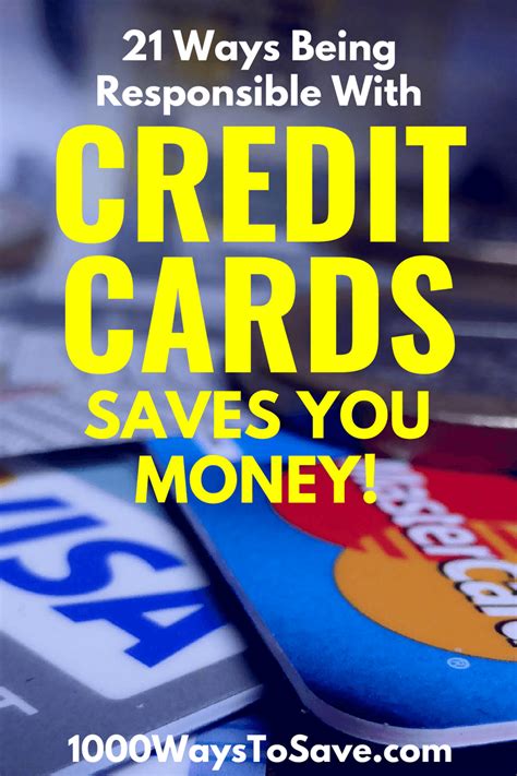 When using a credit card, it's important to pay your balance in full each month, make payments on time, and only spend what you can afford to pay. 21 Ways Being Responsible With Credit Cards Saves You Money