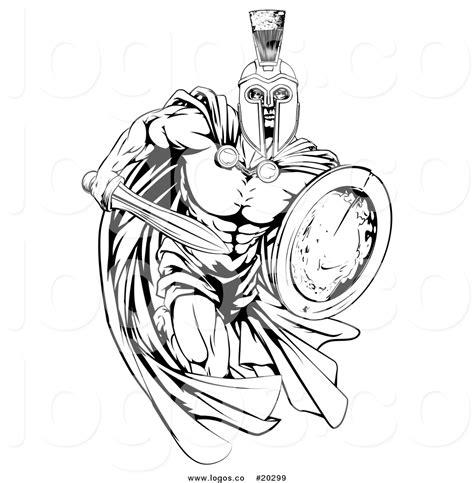 Spartan Shield Coloring Pages