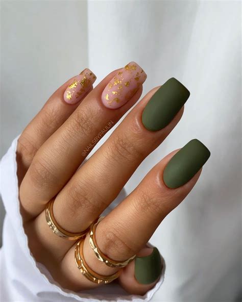 6 diseños de uñas verde oliva Mujer saludable 10 Todo para la mujer