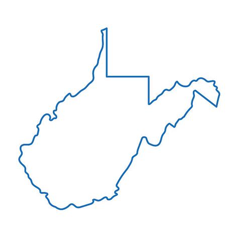 West Virginia Us State Illustrations Royalty Free Vector Graphics