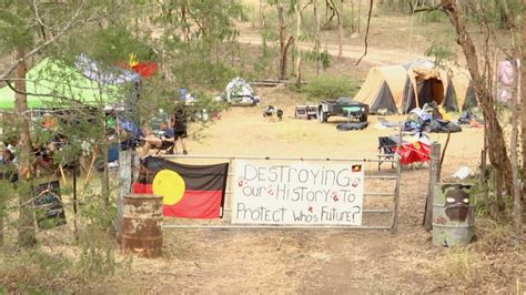 Protestors Block Housing Development At Deebing Creek Aboriginal