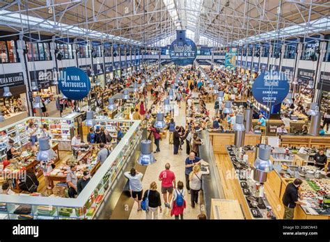 Portugal Lisbon Cais do Sodre Mercado Da Ribeira,Time Out Market food