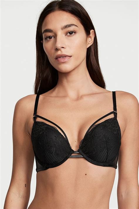 Buy Victoria's Secret Strappy Fishnet Lace Bra from the Victoria's