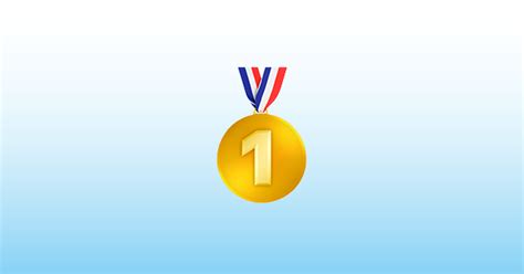 1st Place Medal Emoji 🥇