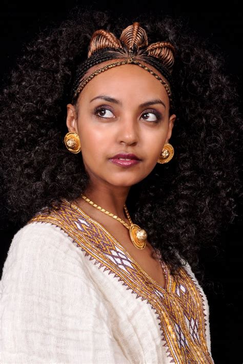 Habesha Bride Ethiopian Hair Wedding Hairstyles Natural Hair Styles