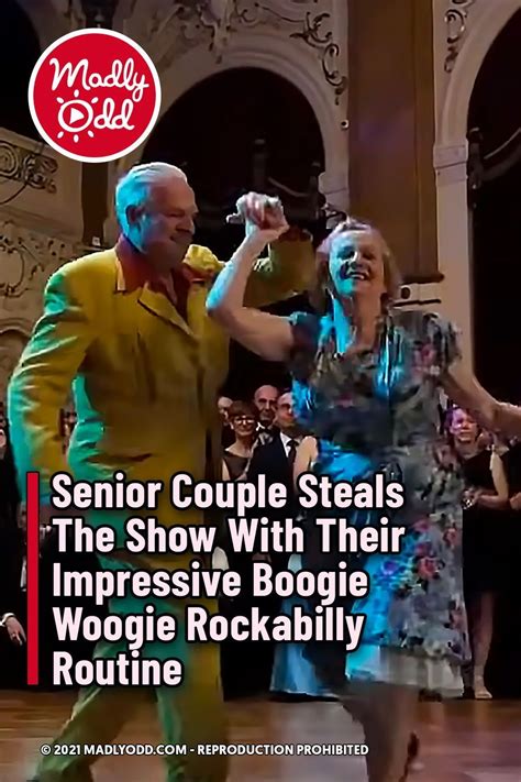 Senior Couple Steals The Show With Their Impressive Boogie Woogie