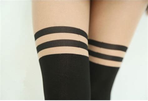 New Sexy Girl S Pantyhose Design Pattern Printed Tattoo Stockings