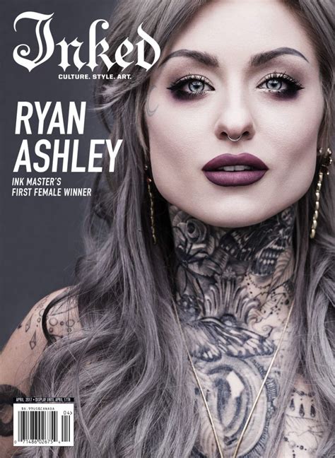 Ryan Ashley Inked Magazine Cover Ryan Ashley Malarkey Ryan Ashley