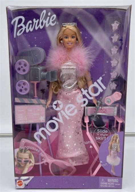 barbie movie star doll slide n style skirt 2003 mattel 56976 we r toys
