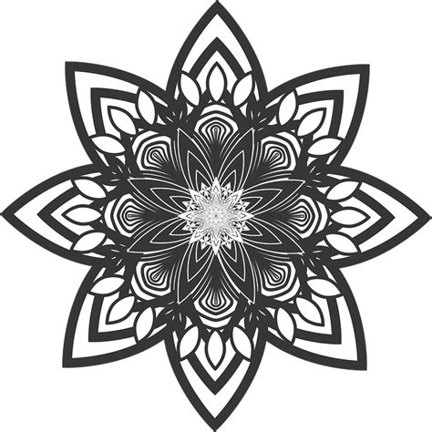 Mandala Flower Pattern · Free Vector Graphic On Pixabay