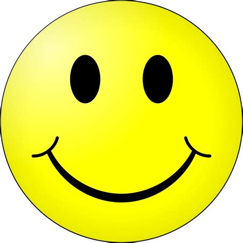 Joyful Yellow Smiley Free Image Download