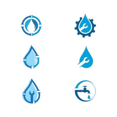 Premium Vector Plumbing Logo Vector Icon Design Illustration Template