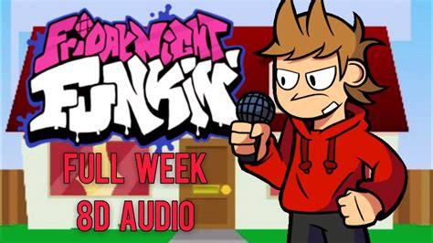 Fnf Vs Tord Full Week 8d Audio Youtube