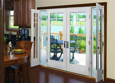 Patiopatiodoors 4 French Doors Exterior Vinyl Sliding Door Sliding