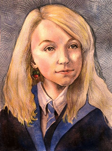 Add interesting content and earn coins. Luna Lovegood Watercolor, Gouache, and Colored Pencil I've ...
