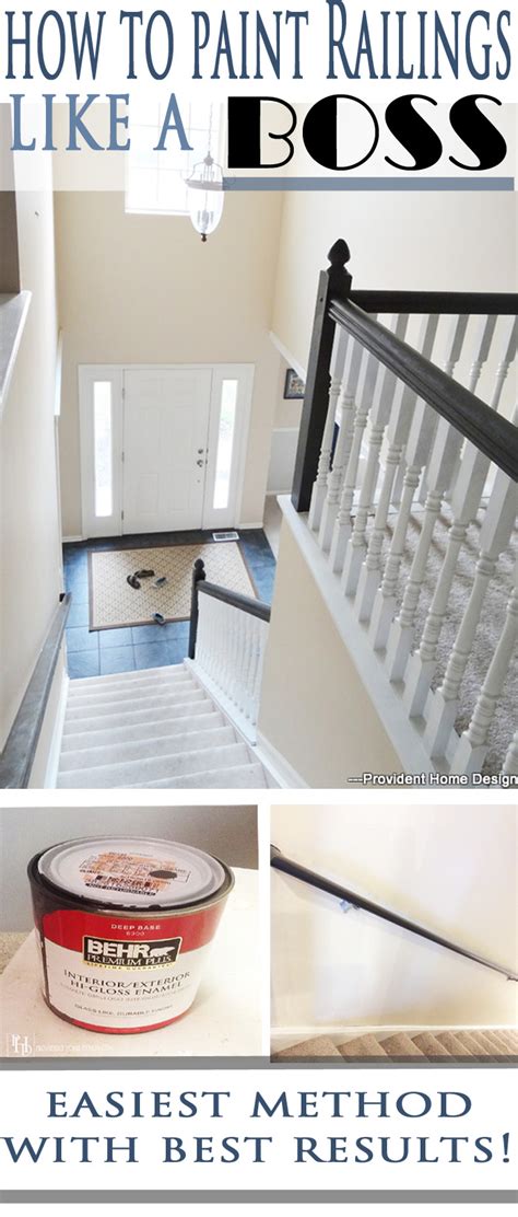 How To Paint Stair Railings