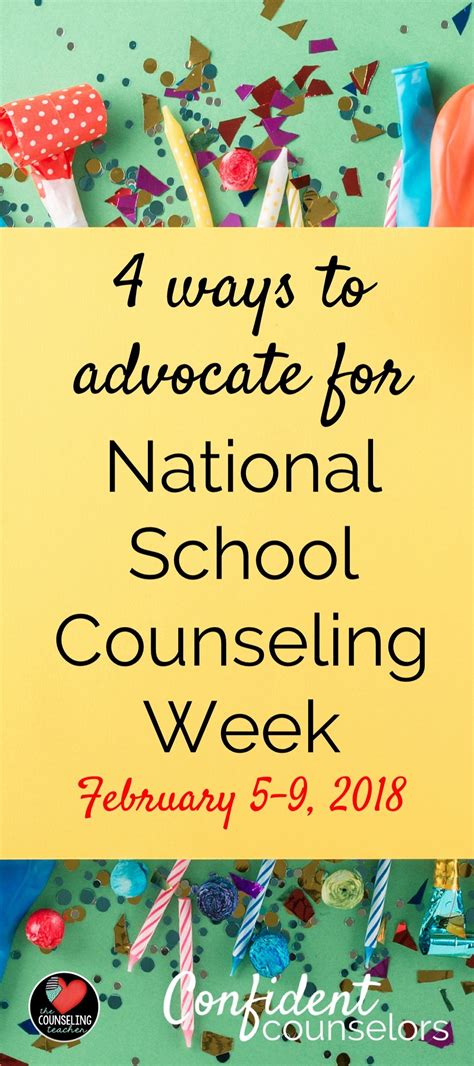 4 Easy Ways To Promote National School Counseling Week Confident
