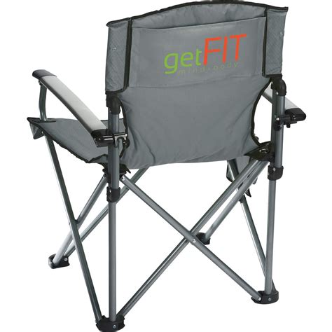 Camp tables make family dinners possible anywhere you roam. High Sierra Deluxe Camping Chairs | Custom Folding Chairs