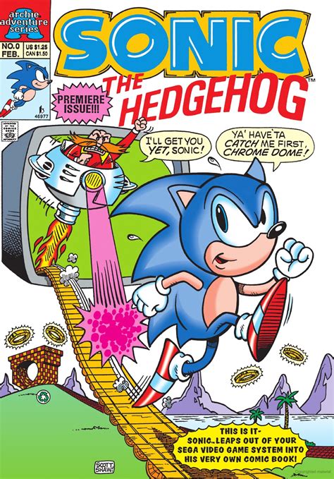 Archie Sonic The Hedgehog Issue 0 Sonic Wiki Zone Fandom