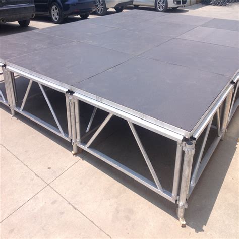 Adjustable Height Outdoor Performance Aluminum Used Stage For Sale