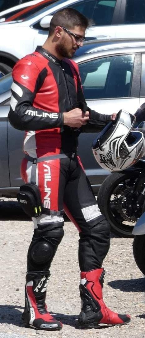 Bike Suit Motorcycle Suit Man Bike Motorcycle Leather Biker Leather