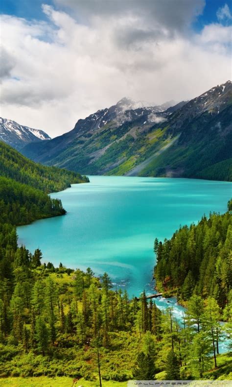 Beautiful Mountain Lakes Ultra Hd Desktop Background