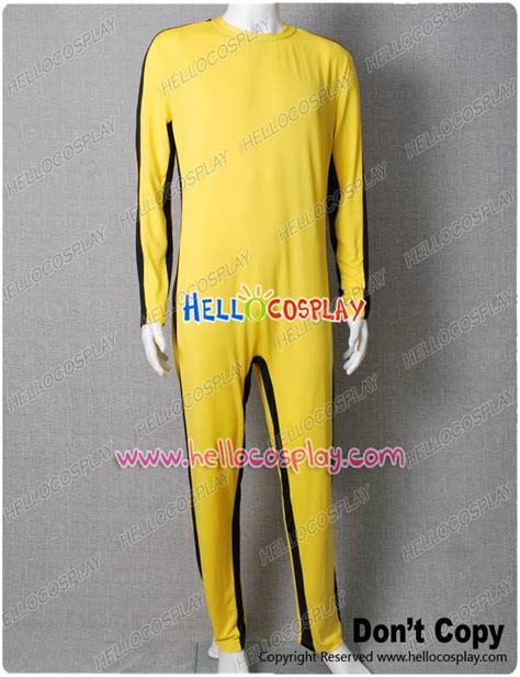 The Game Of Death Bruce Lee Jumpsuit Yellow Costume