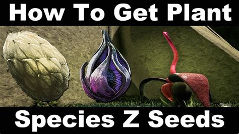 How To Get Plant Species Z Seeds Ark Aberration Youtube