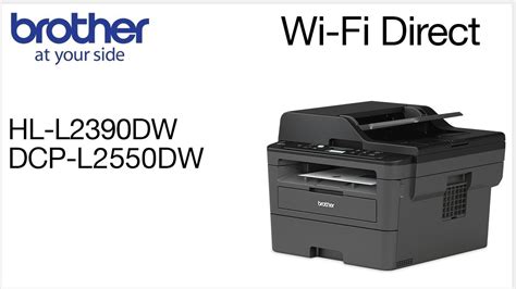Not only does it lack the ability to print in color, but the images that it can print are of poor quality. Connect to DCPL2550DW with Wi-Fi Direct - YouTube