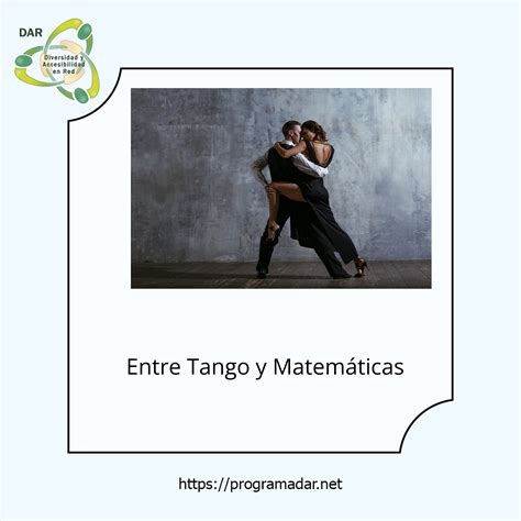 Entre Tango Y Matemática Dar
