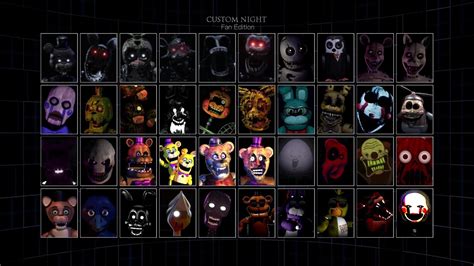 Ultimate Custom Night Fan Edition All Character Mechanics Finished
