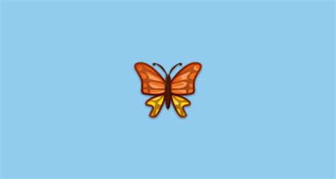 🦋 mariposa emoji on samsung experience 8 0