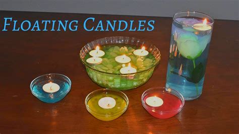 Diy Floating Candles Youtube