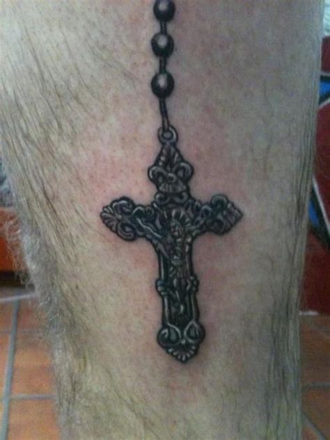 25 Crucifix Tattoo Designs For Men